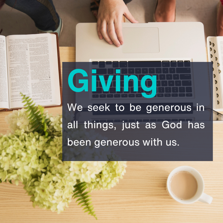 Our Generosity Philosophy - Mandarin Presbyterian Church